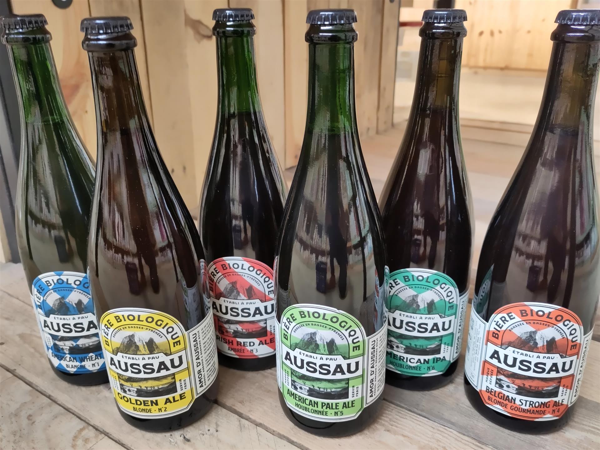 Les bières d'Aussau