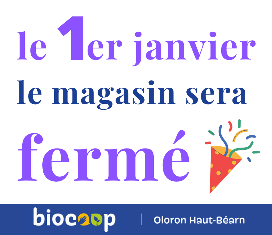 Le 1er janvier, c'est fermé
