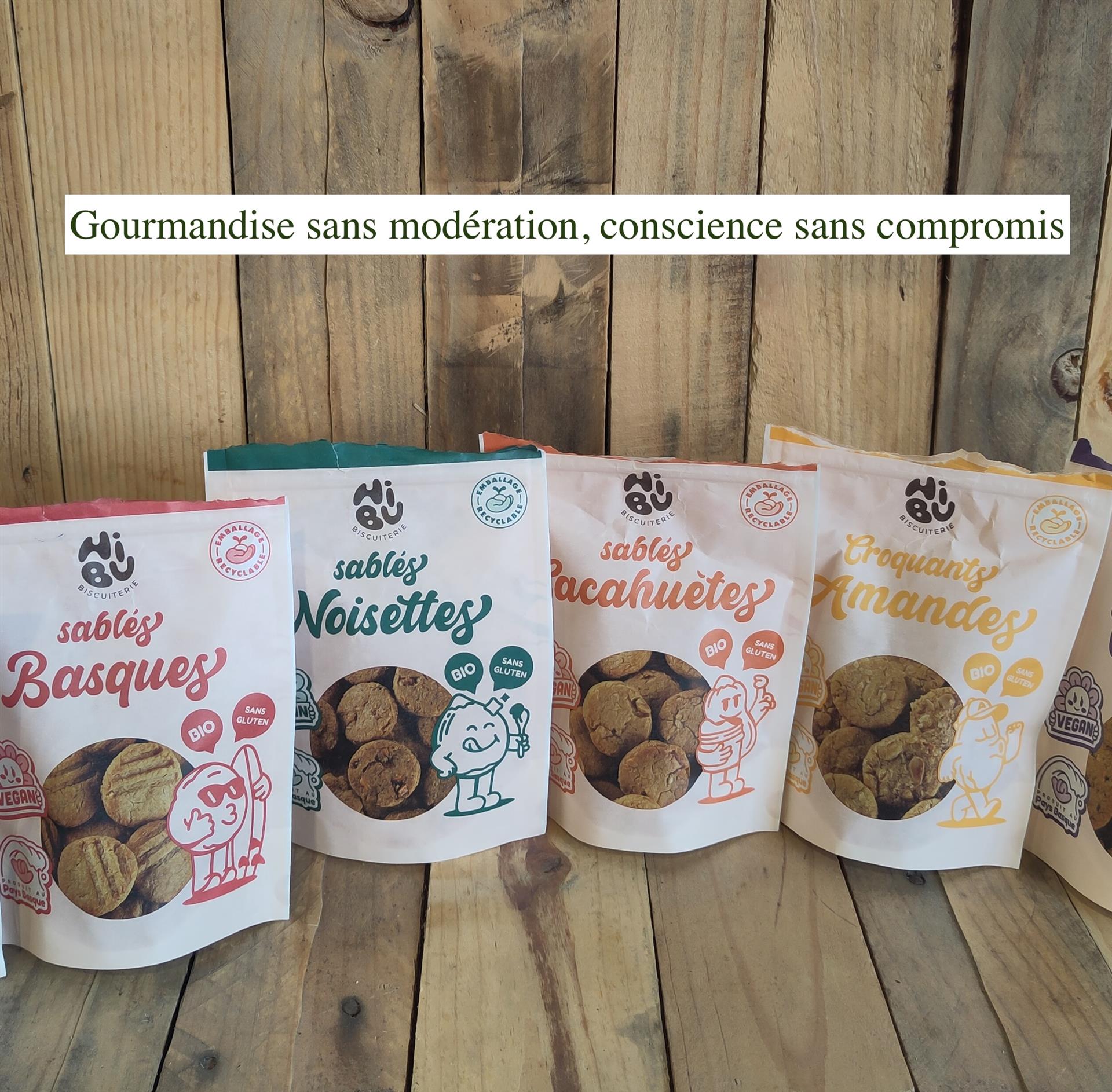 Dégustation des biscuits HIBU