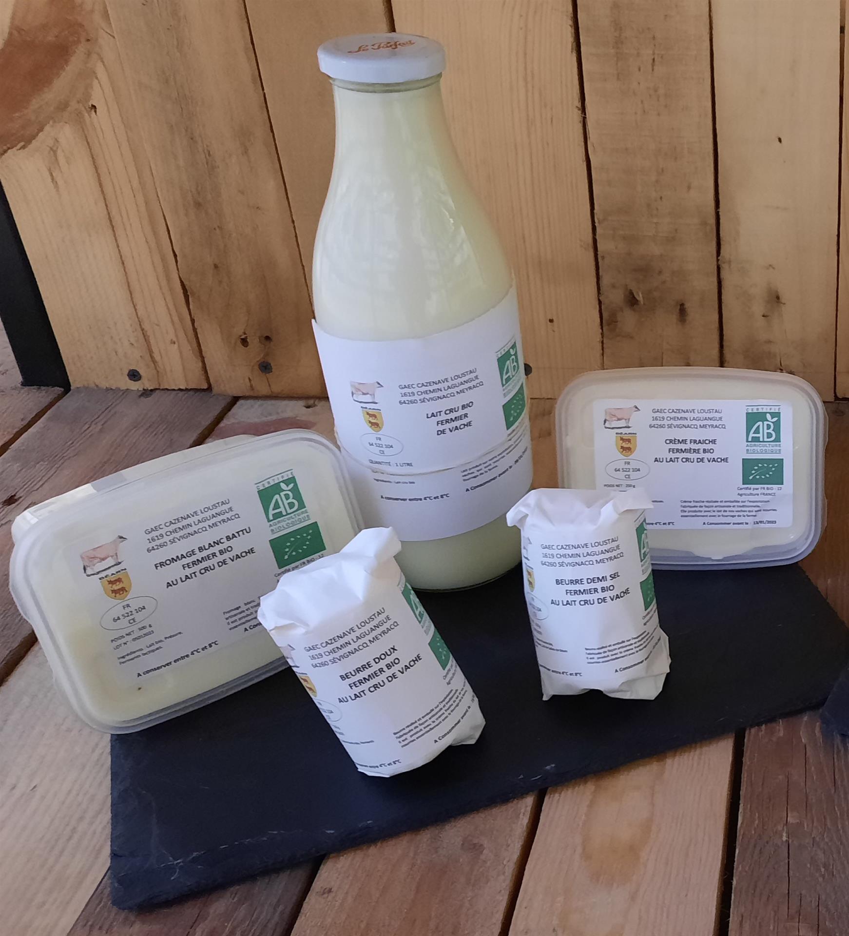 Nouveaux produits laitiers