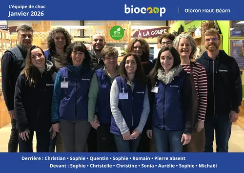 L'équipe en janvier 2026