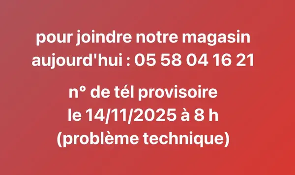 Pour nous joindre aujourd'hui